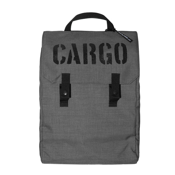 GREY LARGE trendy cargo backpack