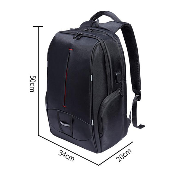 Waterproof Backpack With  USB Charging  Port